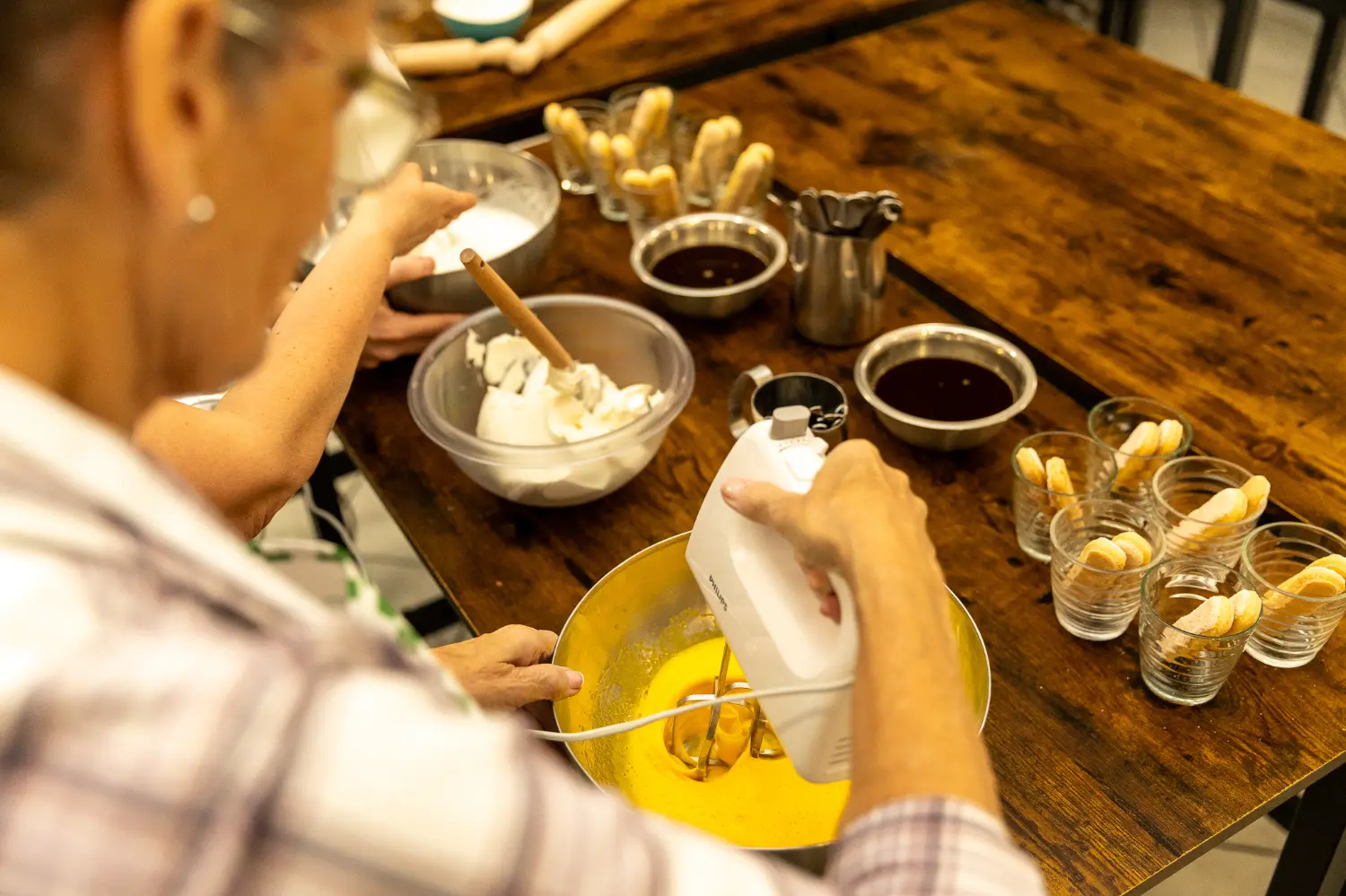 Tiramisu Assembly Station