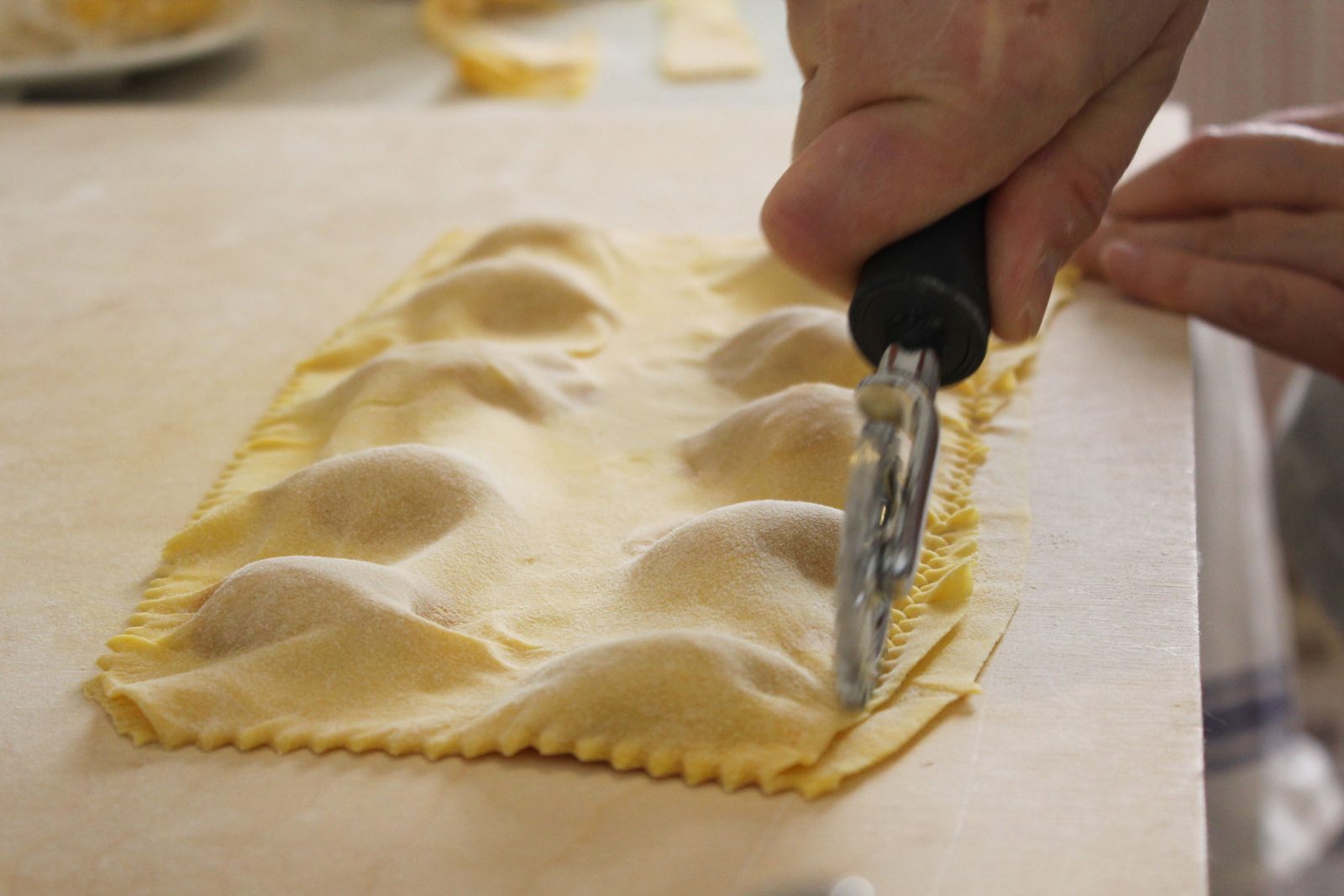 Pasta Dough Kneading