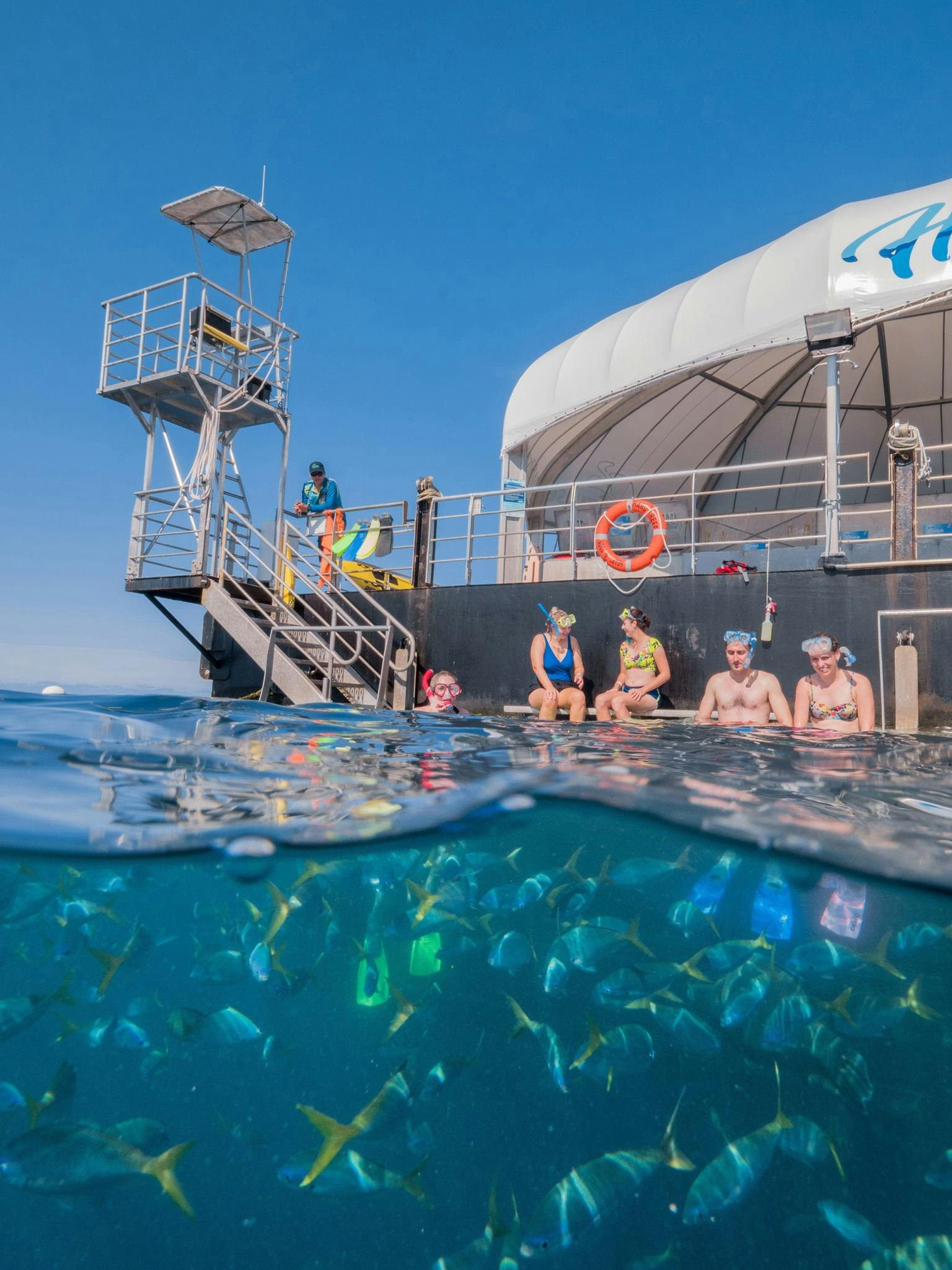 Cairns Great Barrier Reef Pontoon Tours