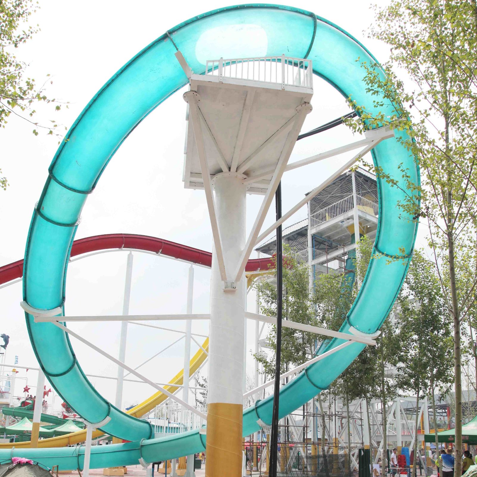 Waterslide Platform