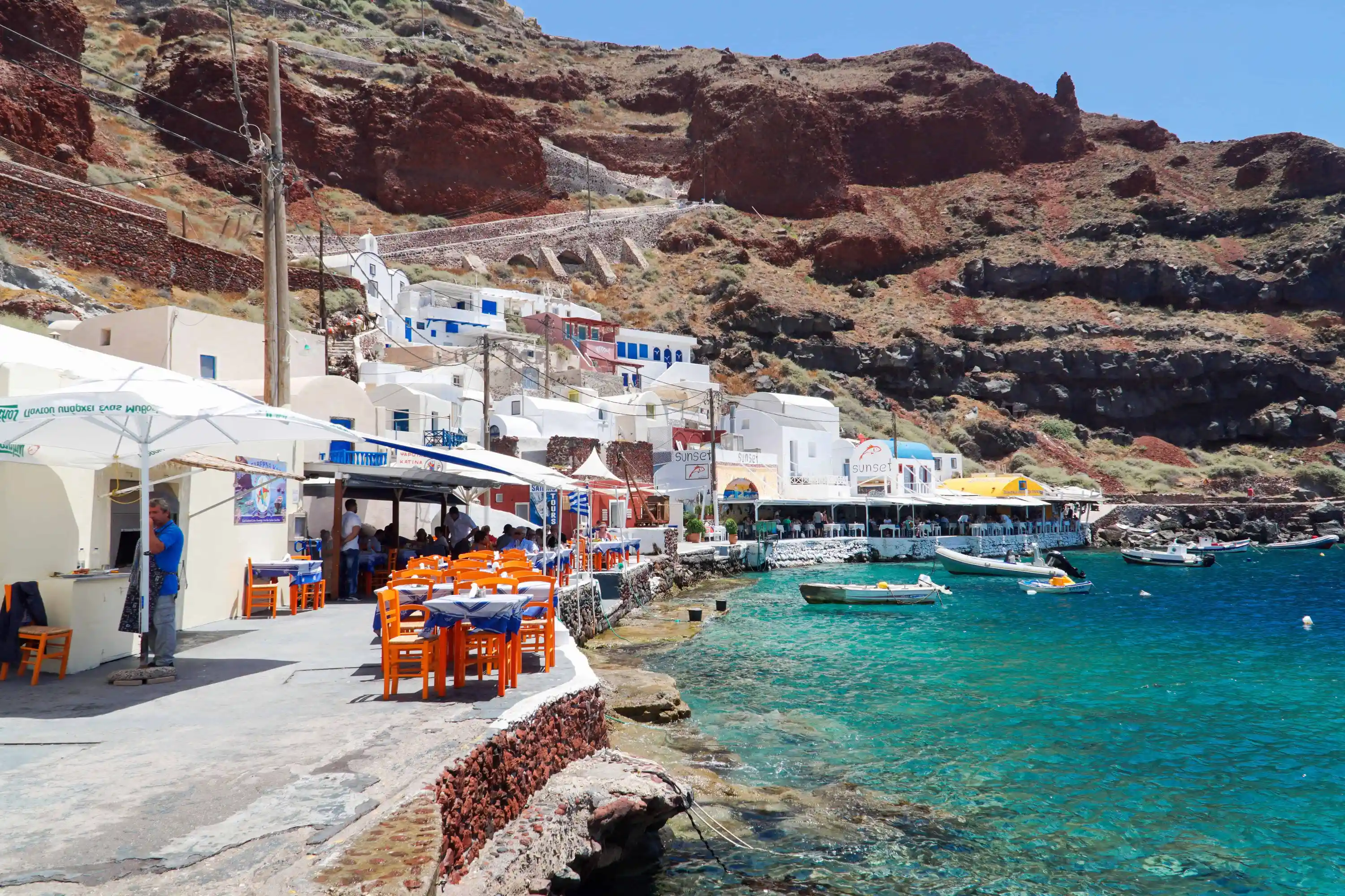 Ammoudi Bay Port