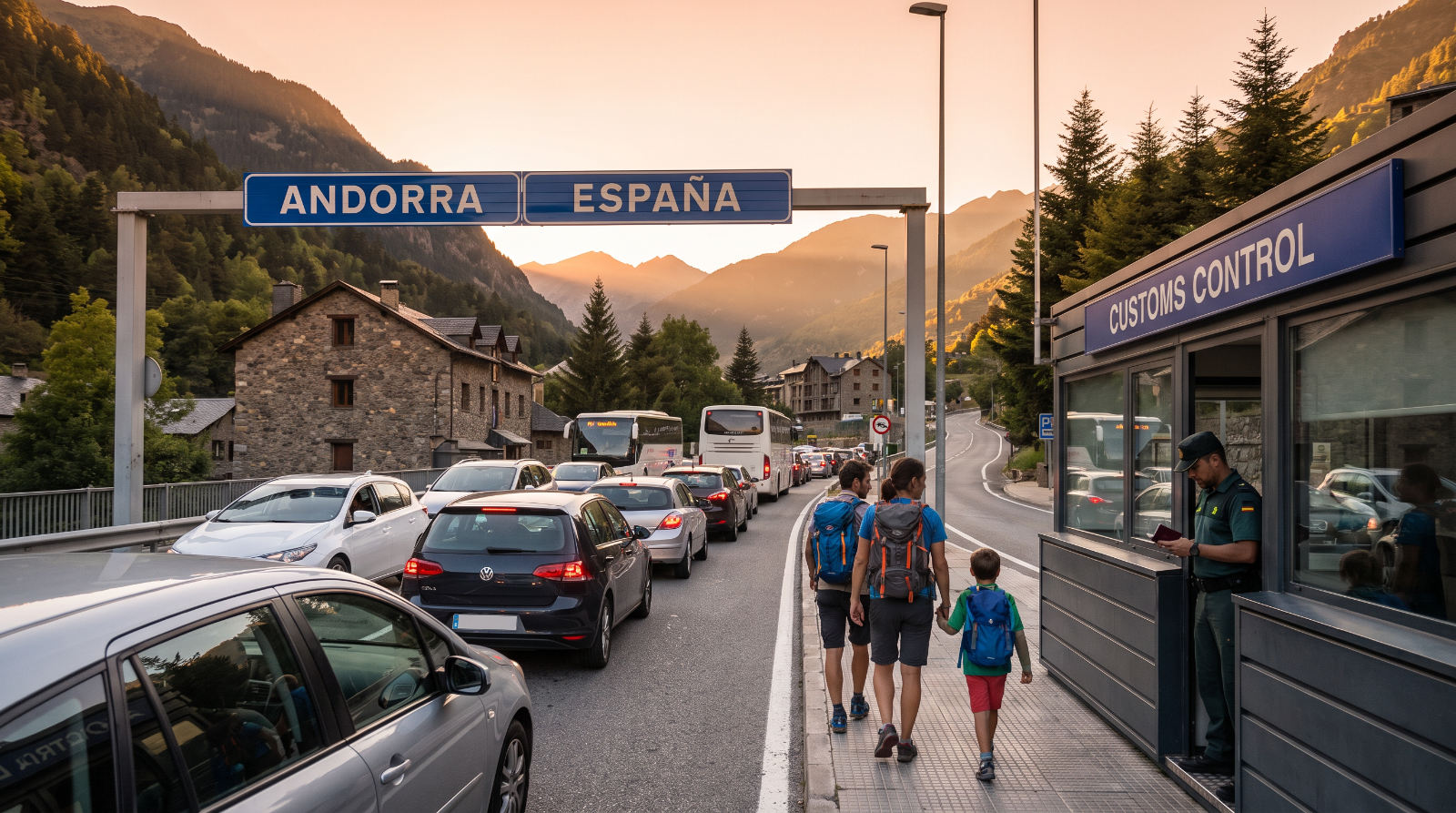 Border Crossing and Arrival