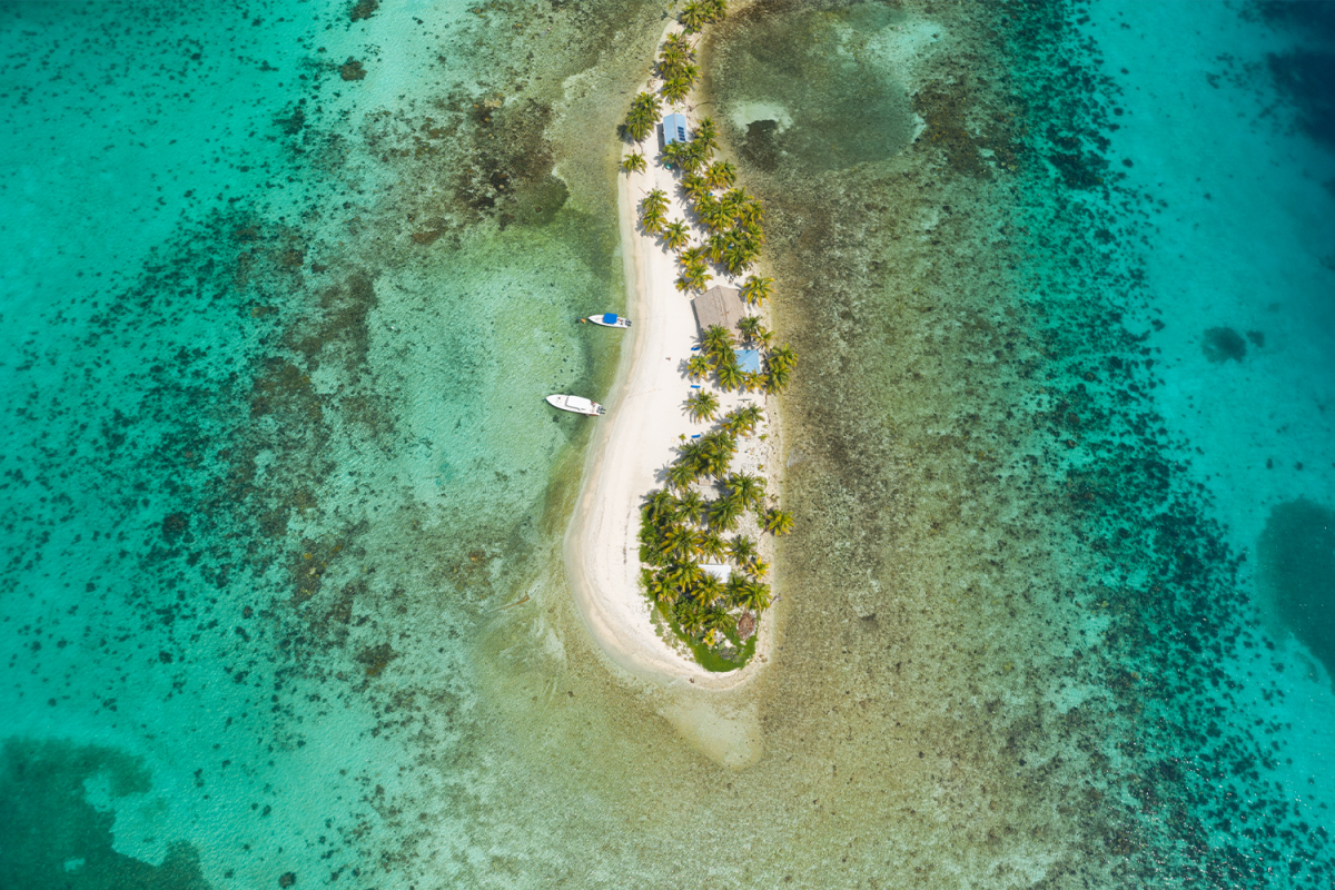 Laughing Bird Caye National Park