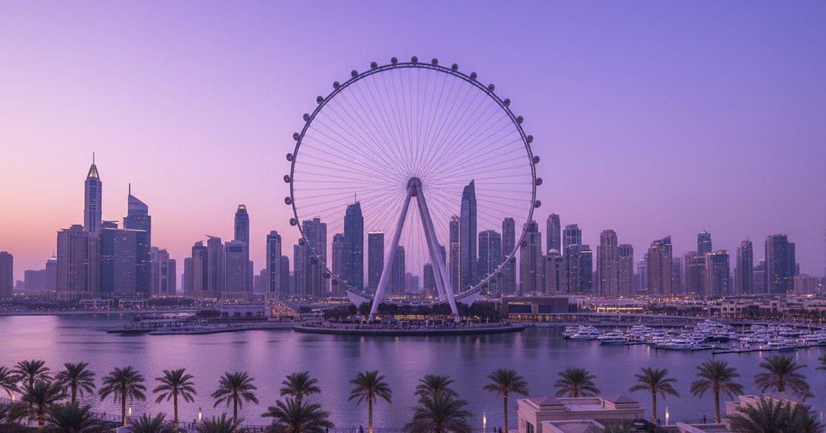 Ain Dubai Backdrop