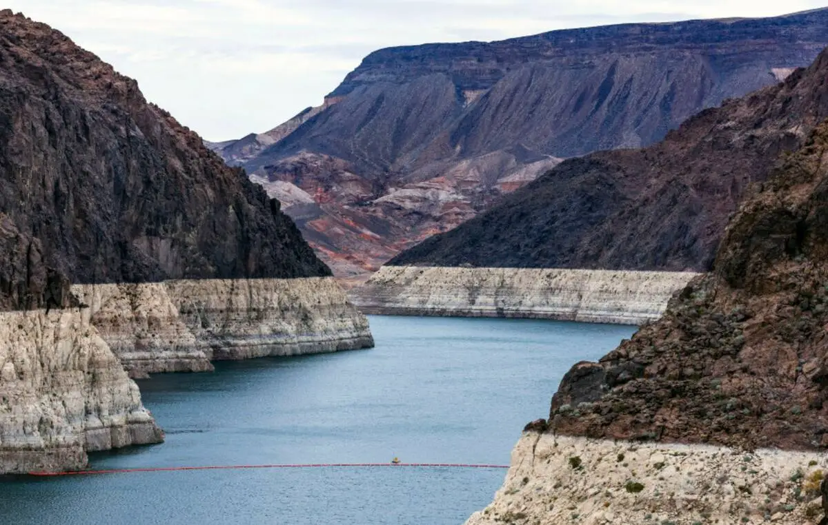 Colorado River Canyon Walls