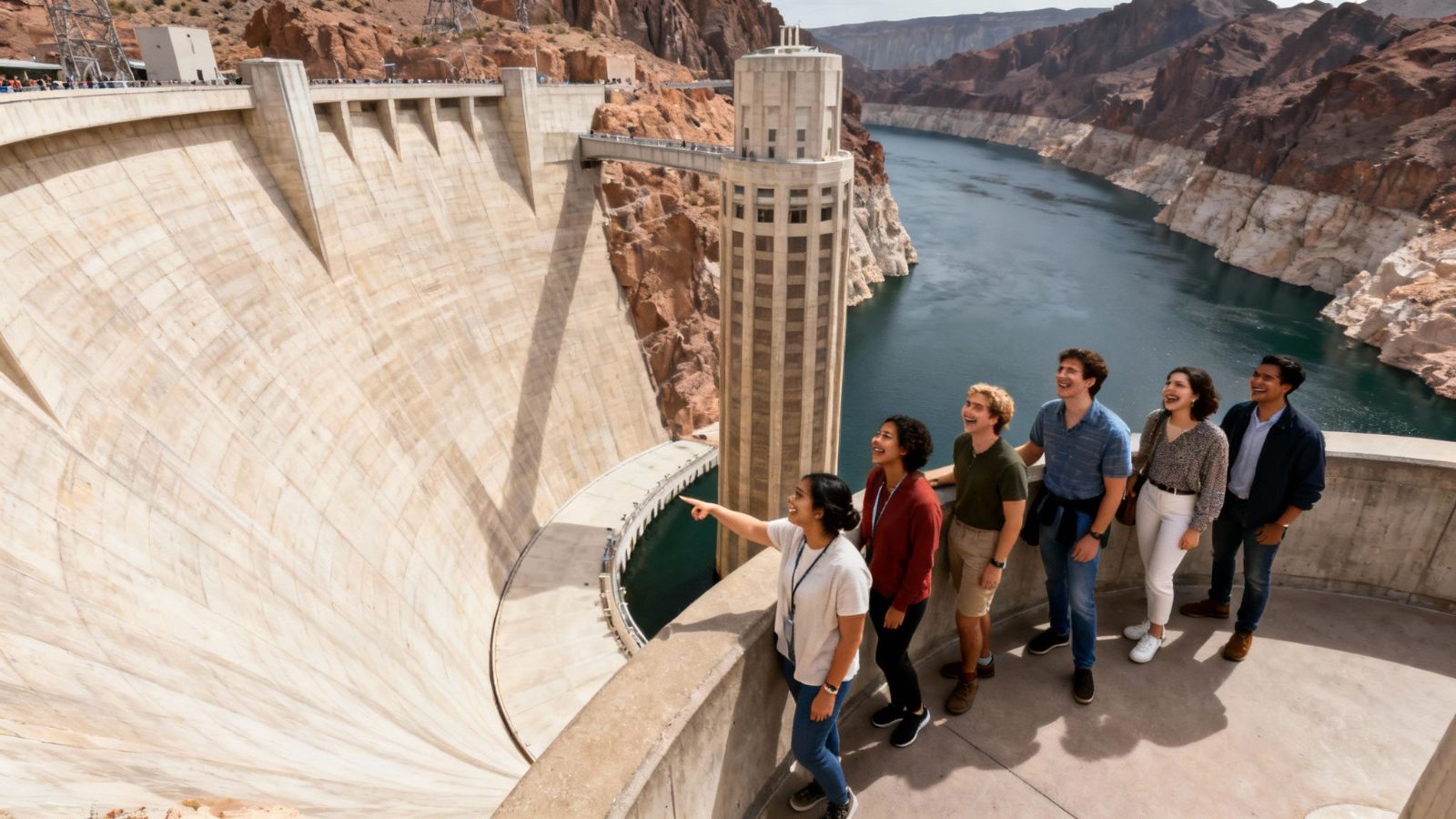 Hoover Dam Observation Deck