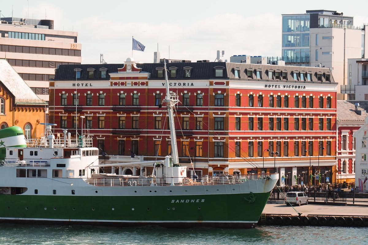 Stavanger harbor front