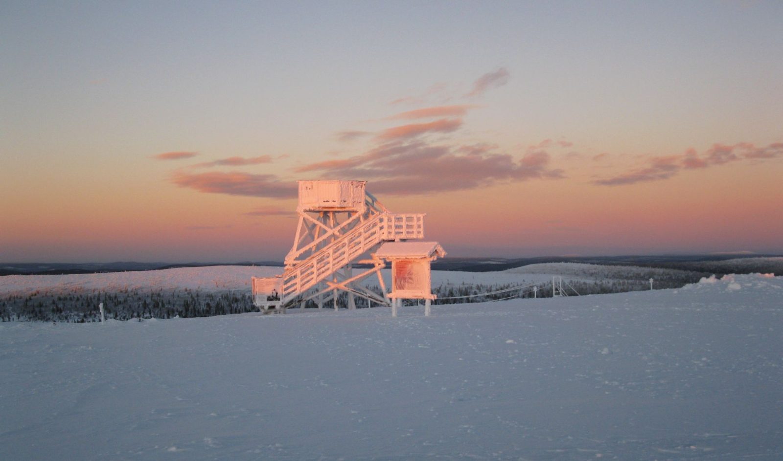 Saariselkä Kaunispää Summit