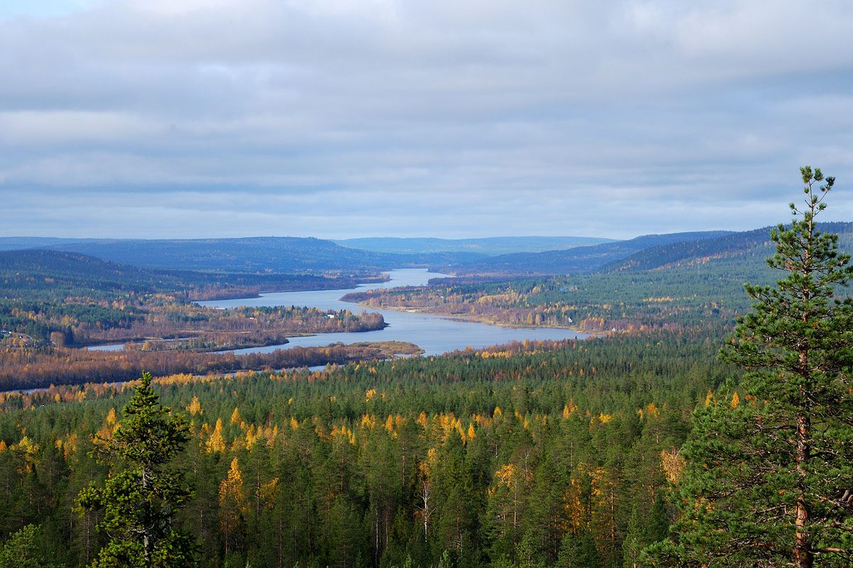 Ounasjoki River Valley