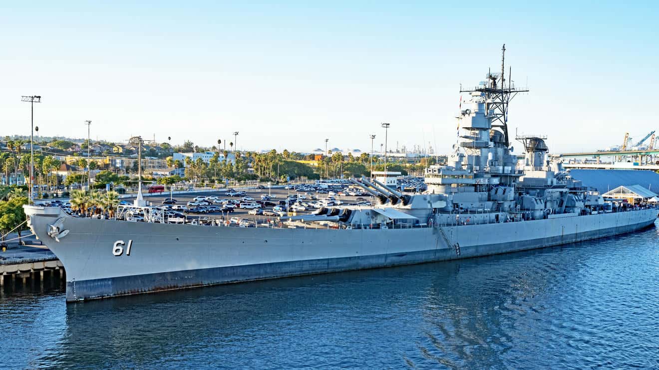 USS Iowa Museum Pier