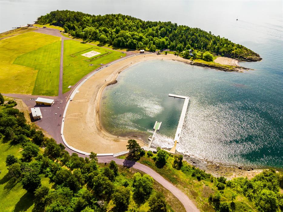 Langøyene Beach
