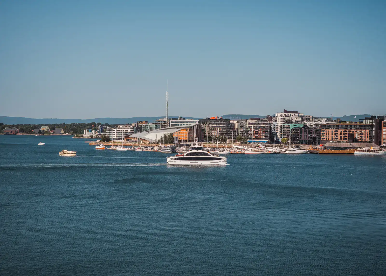 Oslo Skyline from Ferry