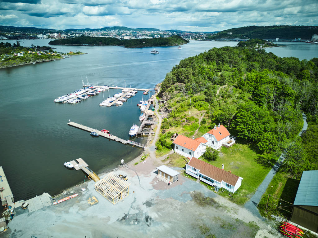 Gressholmen Harbor Restaurant Area