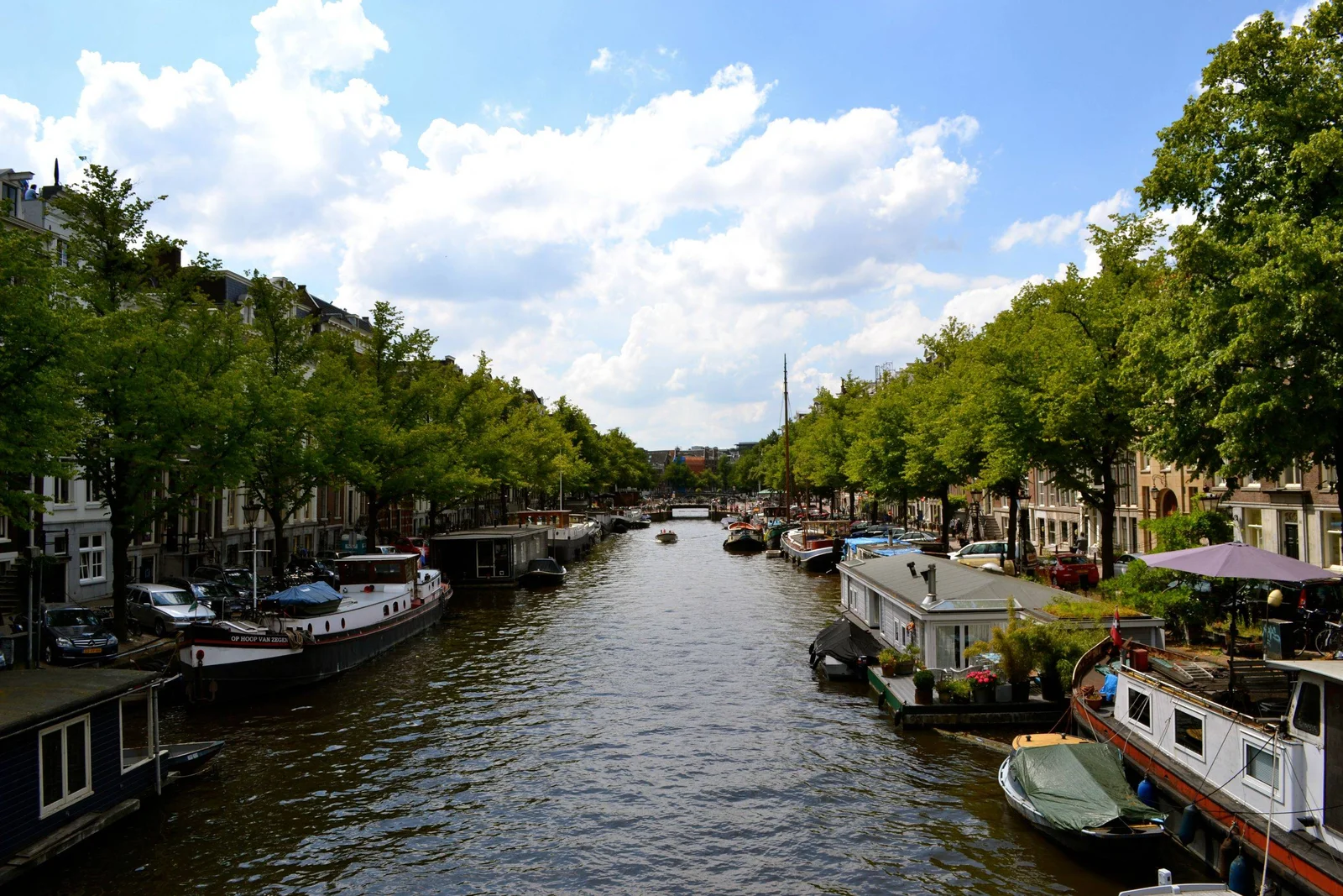 Prinsengracht canal view