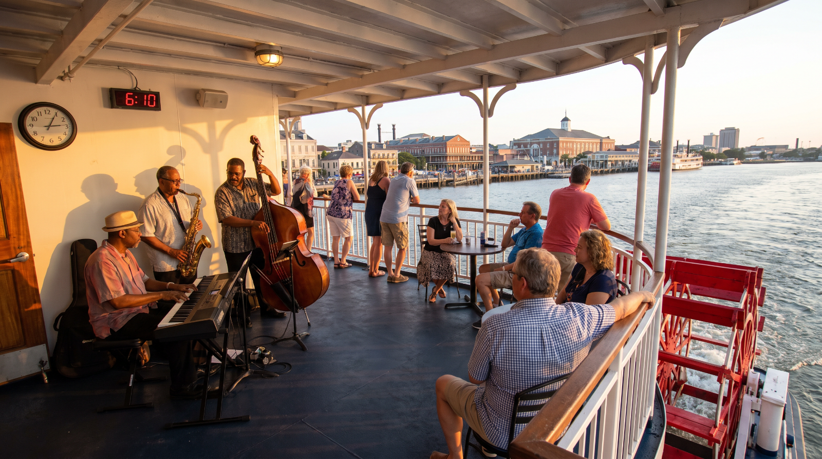 New Orleans Jazz Cruise Dinner