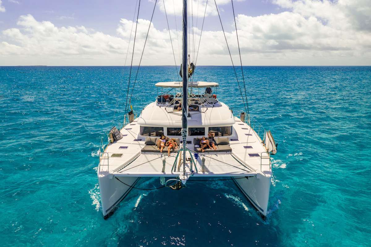 Catamaran Bow Deck