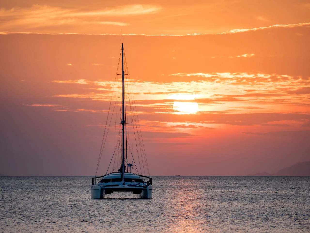 Overnight at anchor