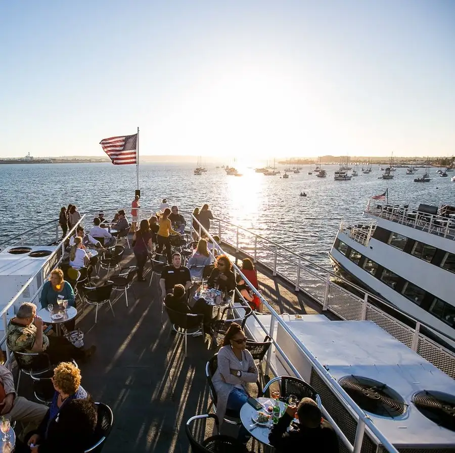 Sunset Viewing on Deck
