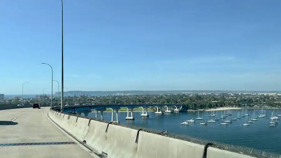 Bow Deck at Coronado Bridge Passage