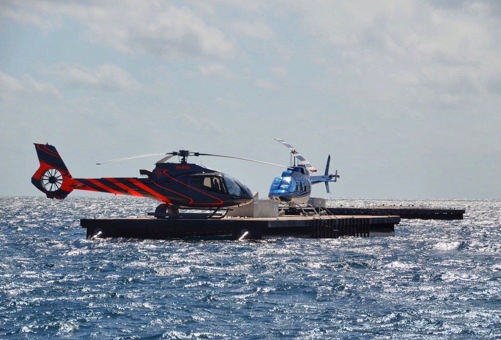 Helipad Platform Edge