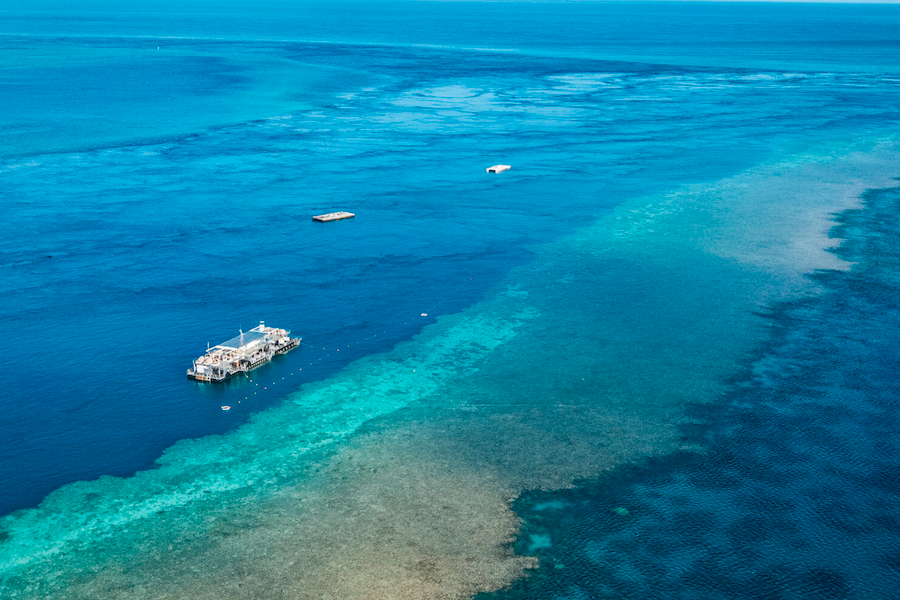 Green Island Pontoon Lagoon