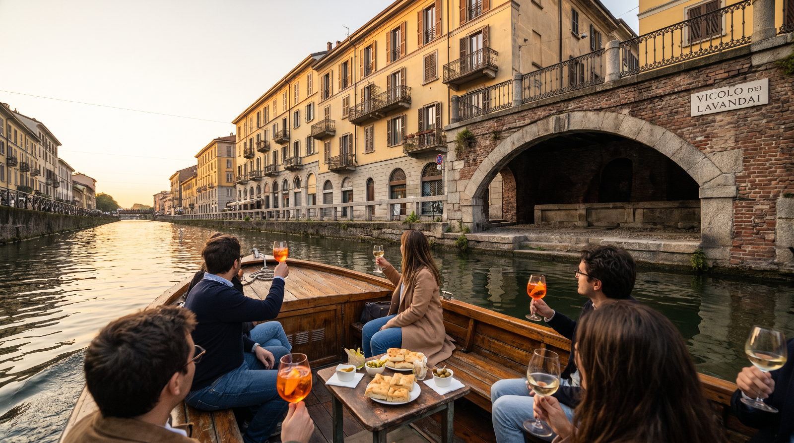 Cruising the Naviglio Grande