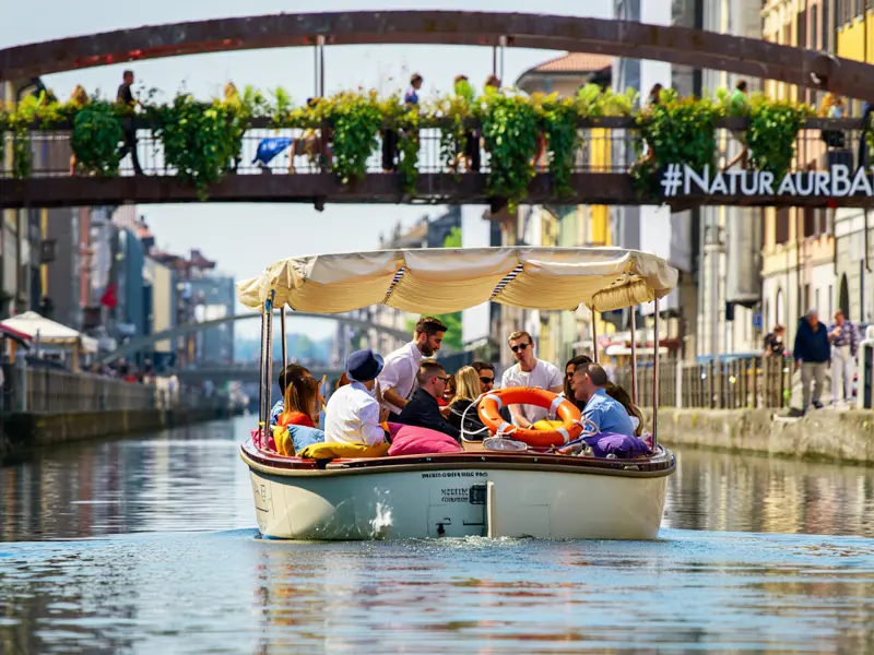 Sunset Navigli Boat Tour