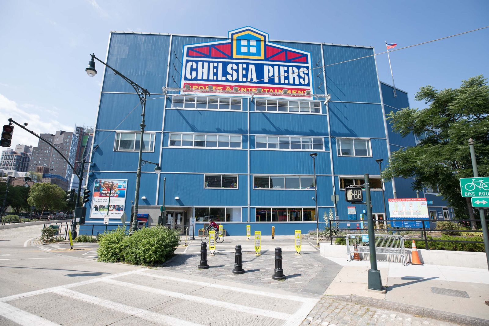 Arrive at Pier 61