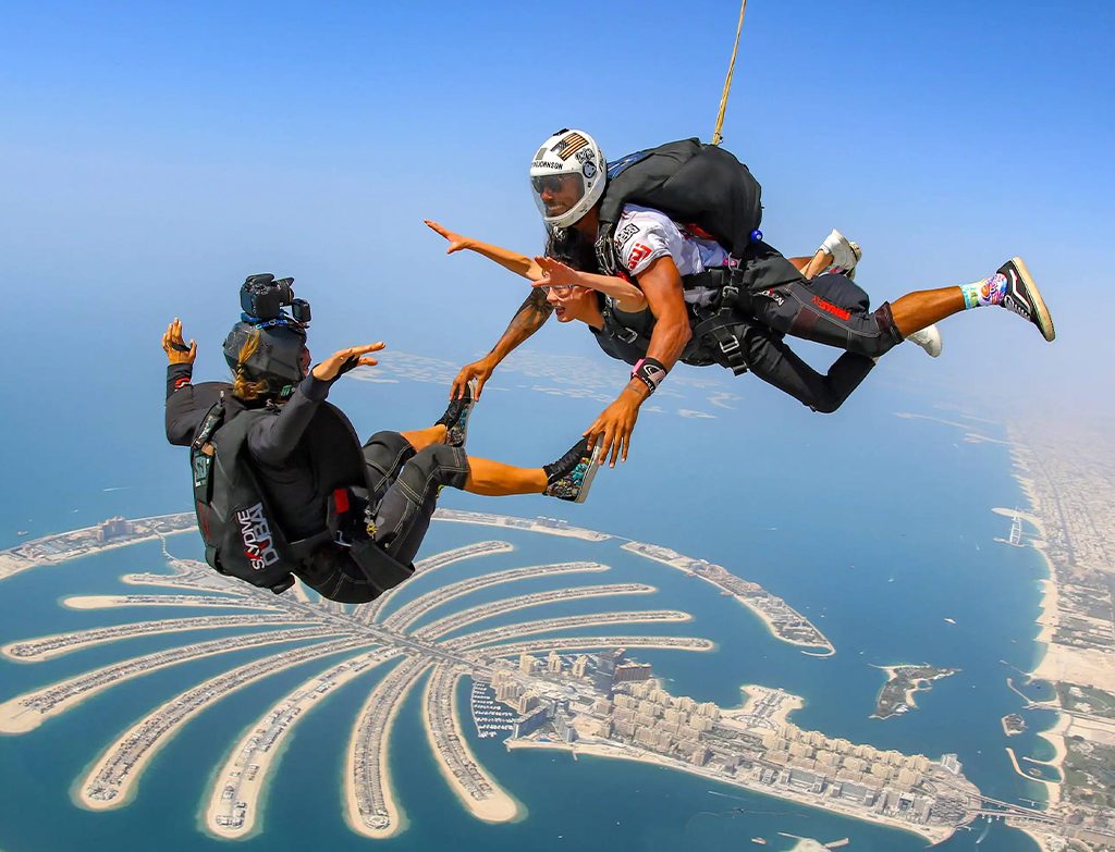 Skydive Dubai Marina Drop Zone