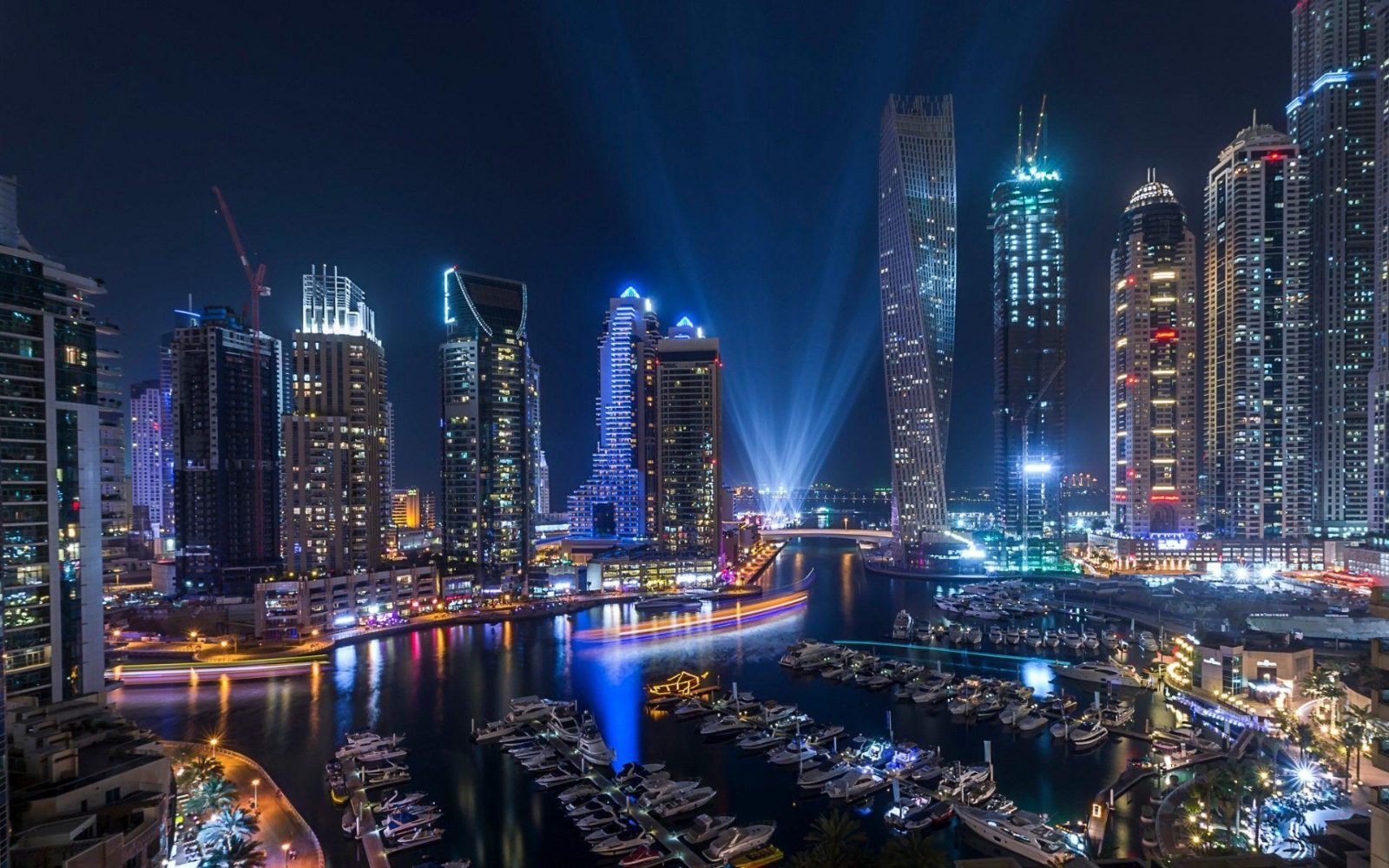 Marina Walk Skyline Corridor