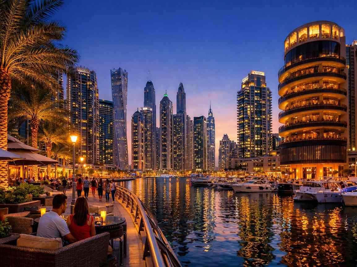 Marina Walk Promenade View