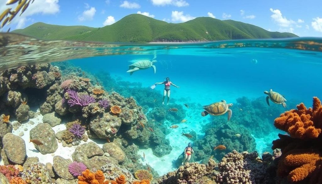 Snorkeling at Reefs