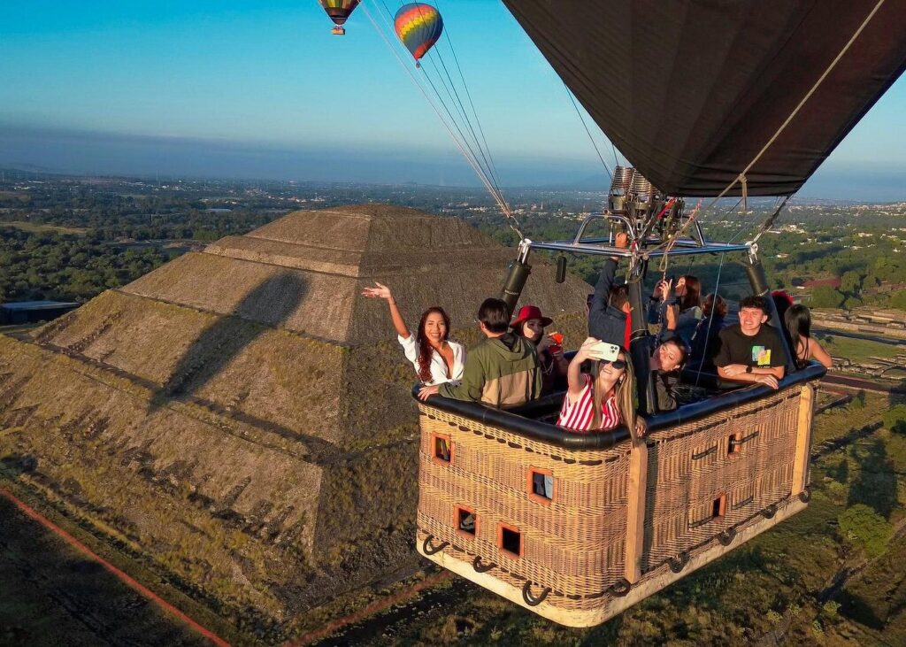 Teotihuacan Tour From Mexico City Hot Air Balloon