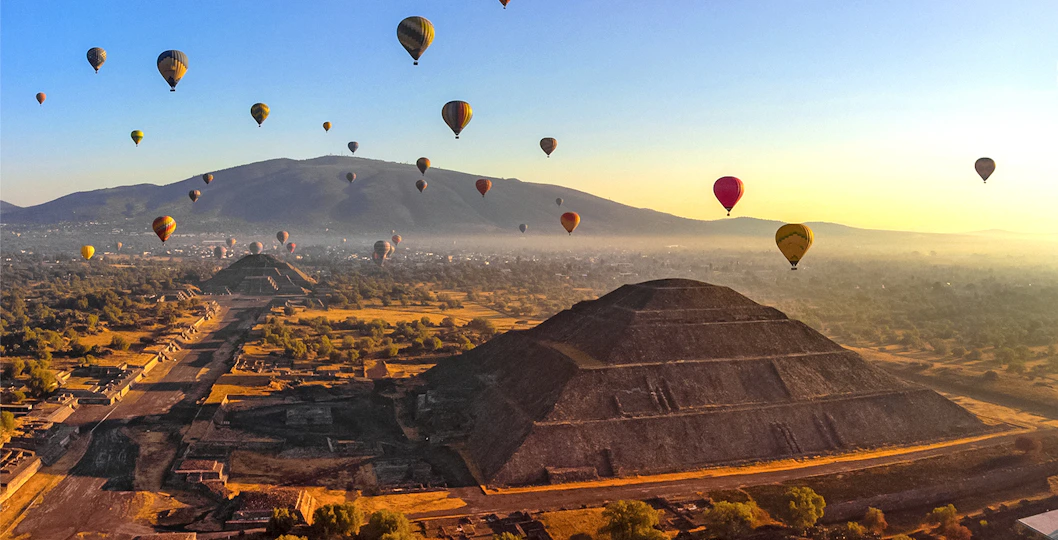 Balloon launch field