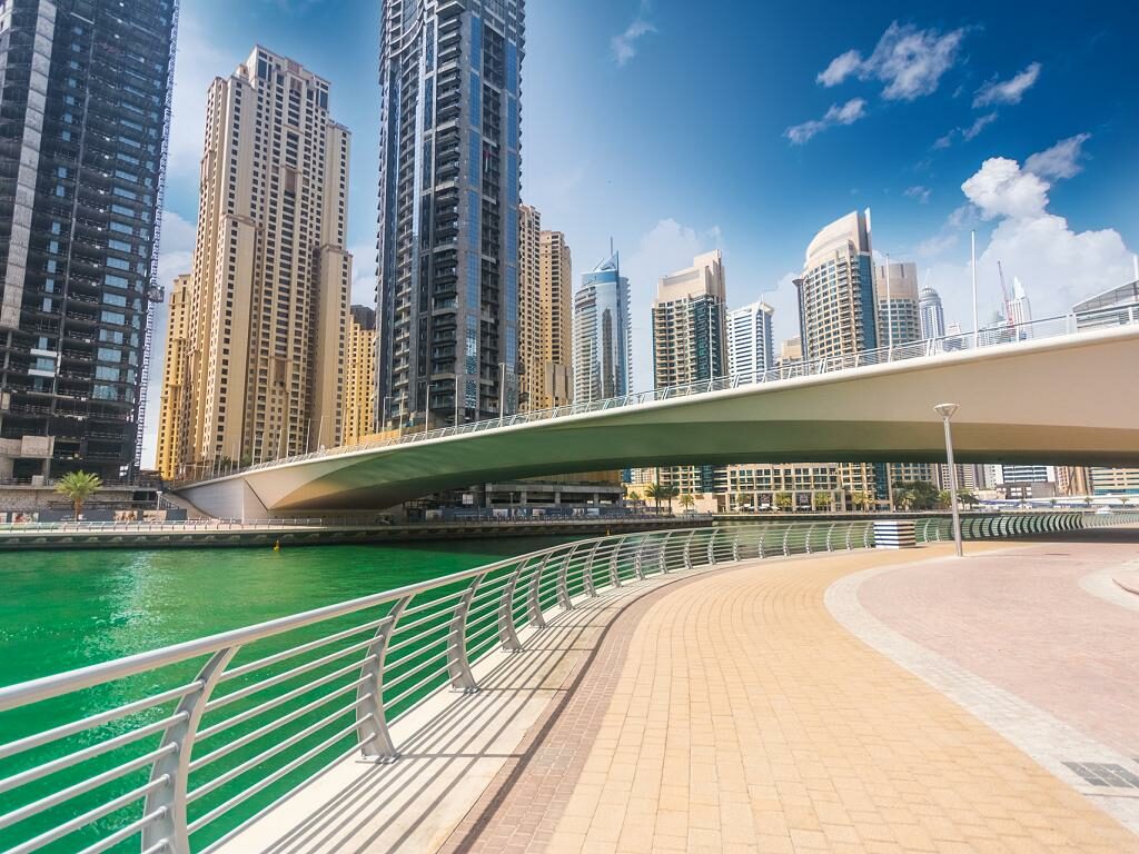 Marina Walk Bridge (near JBR end)