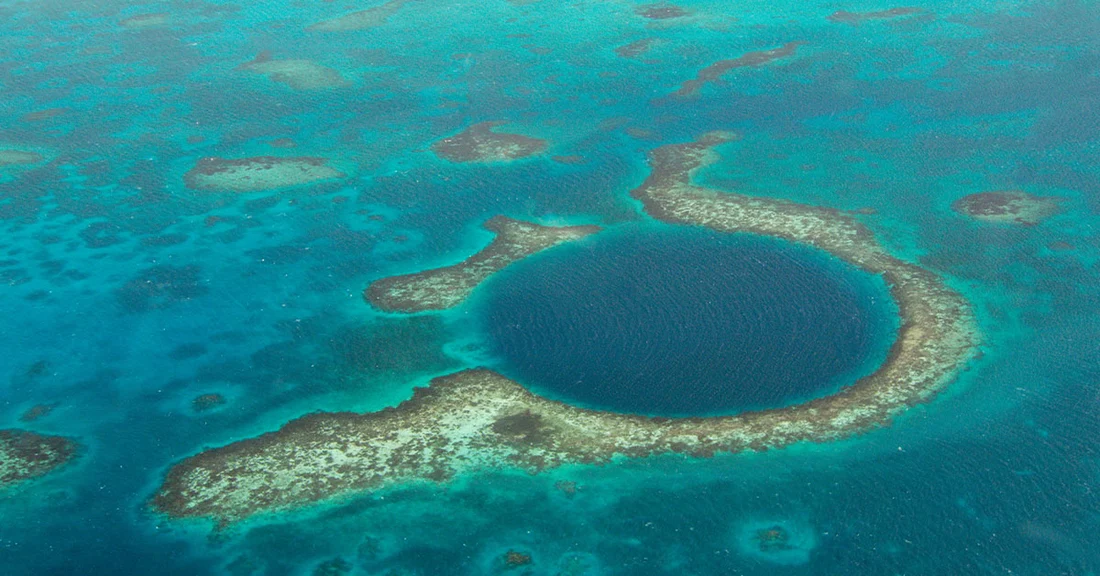 Aerial Sinkhole Overlook