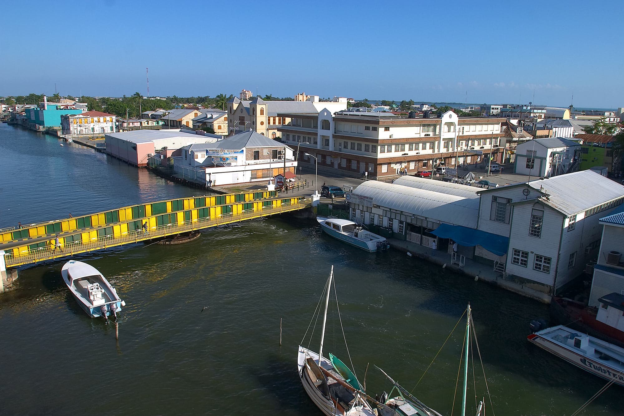 Belize City Swing Bridge