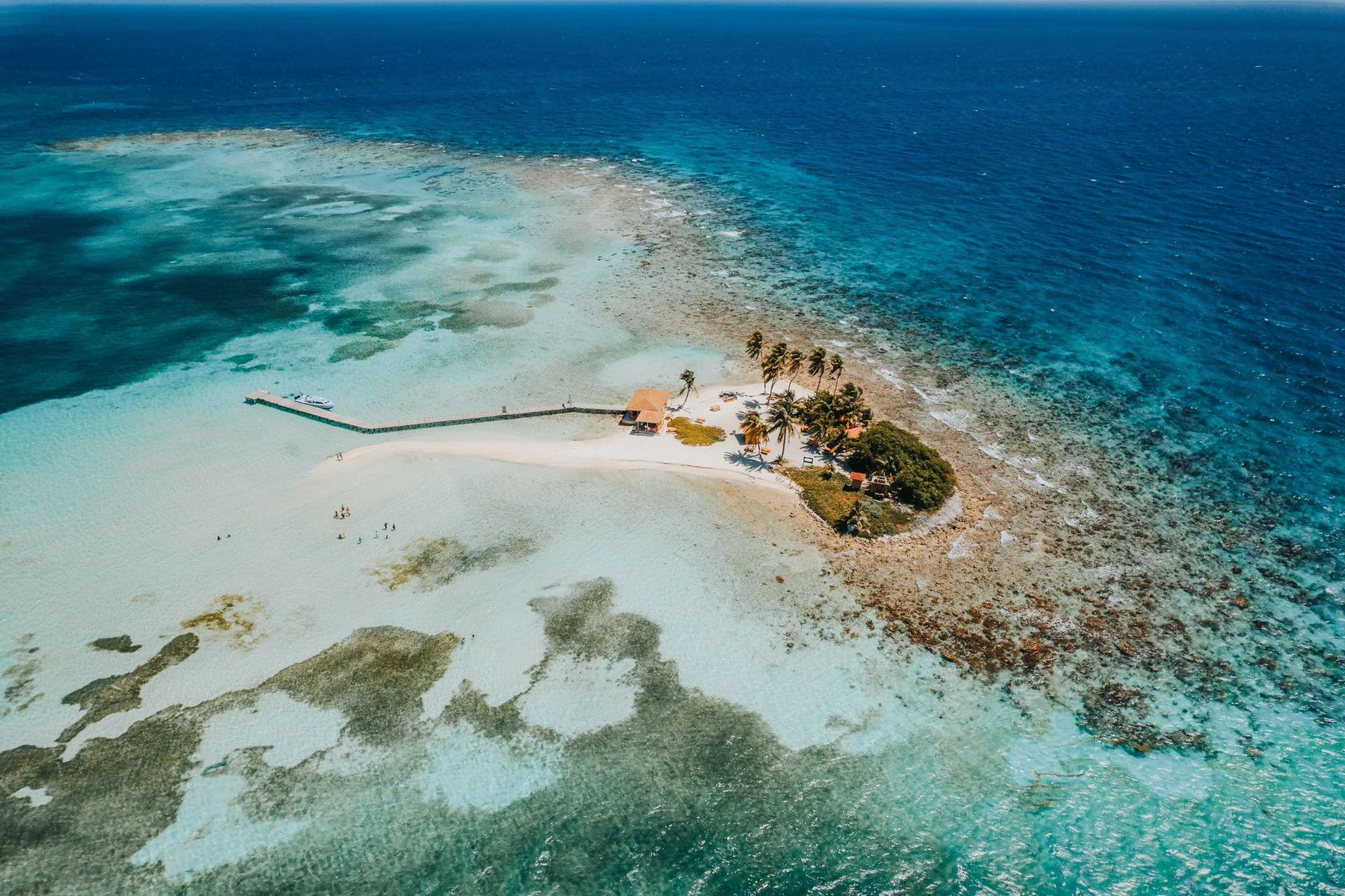 Goff's Caye Reef Flat