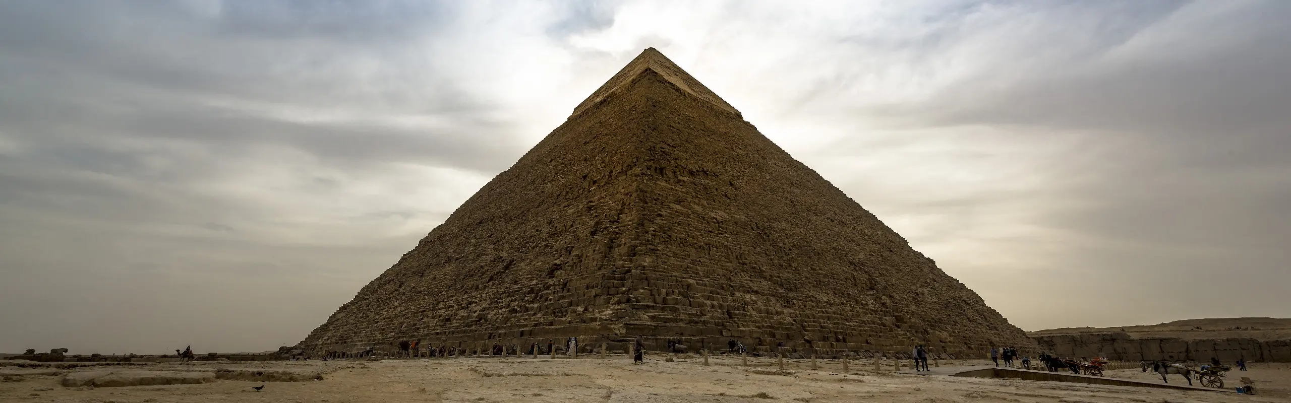Great Pyramid Eastern Face Plaza