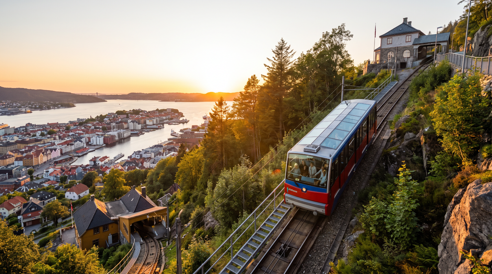 Fløibanen Funicular