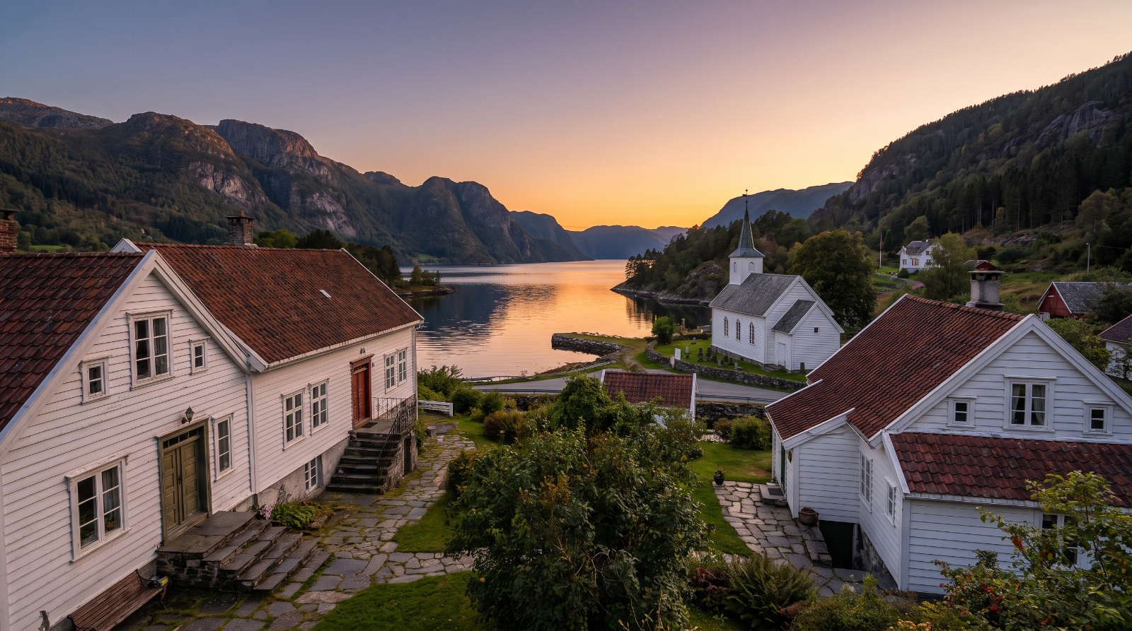 Modalen Village