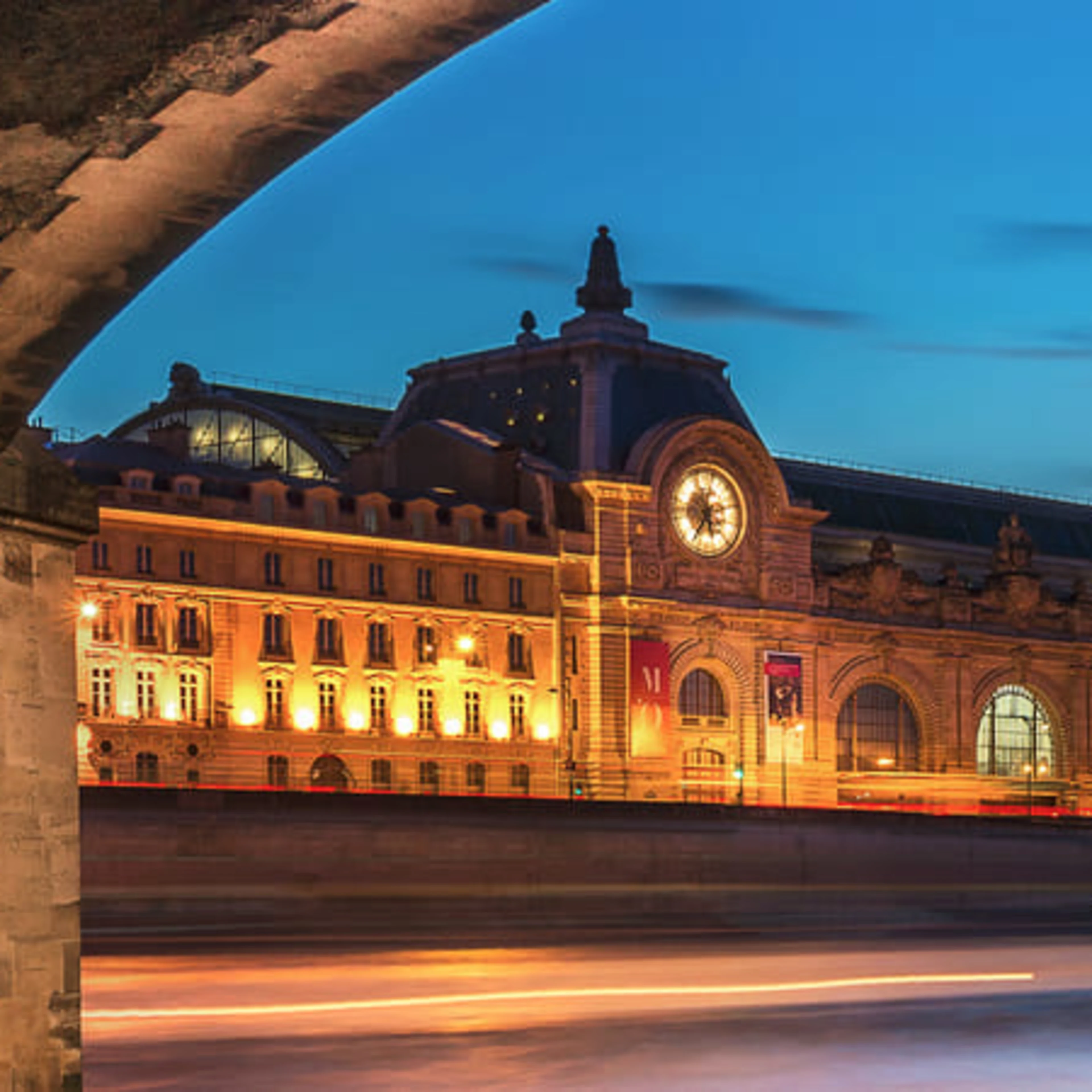 Musée d'Orsay riverside facade