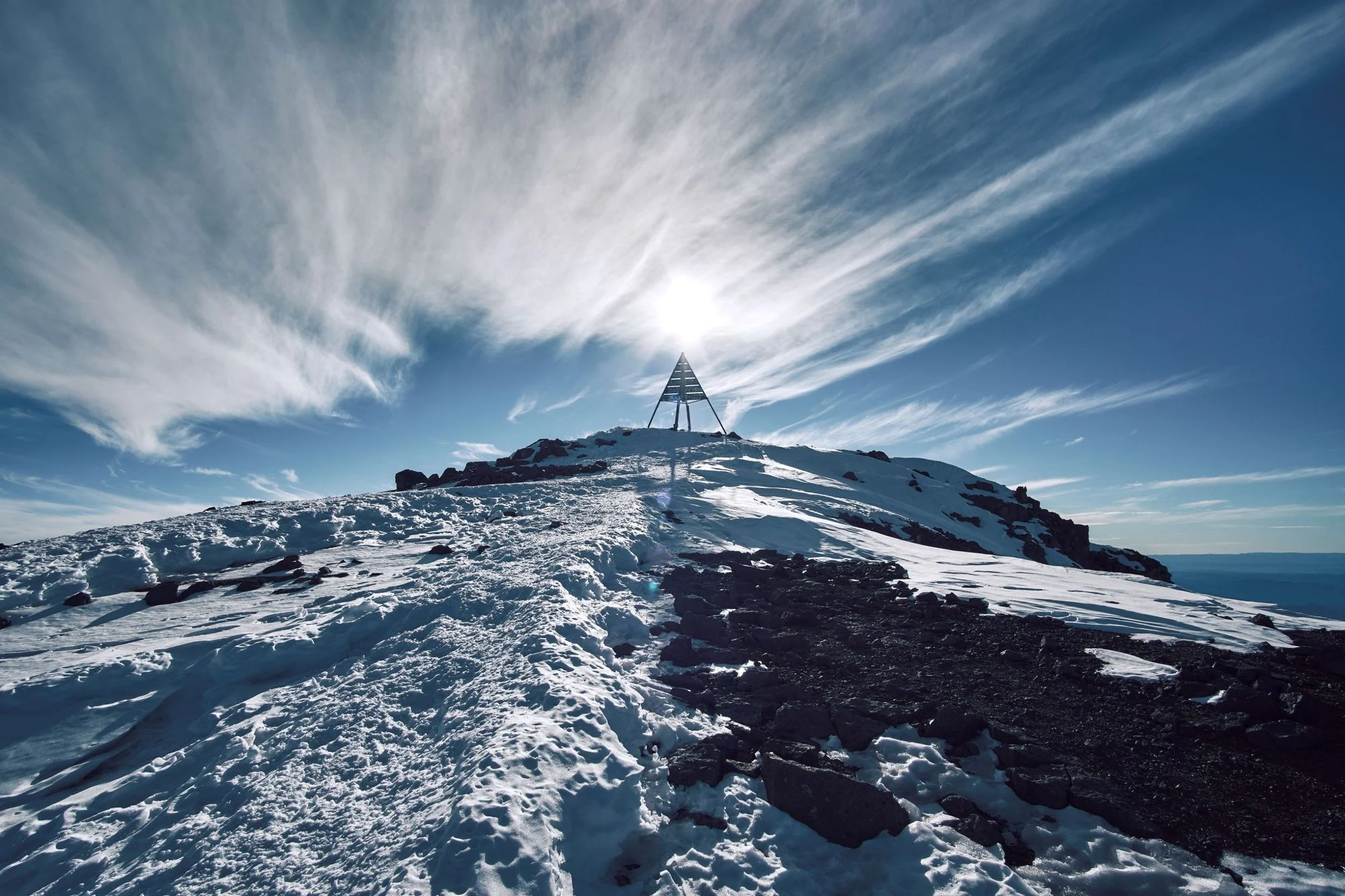Toubkal Summit Marker