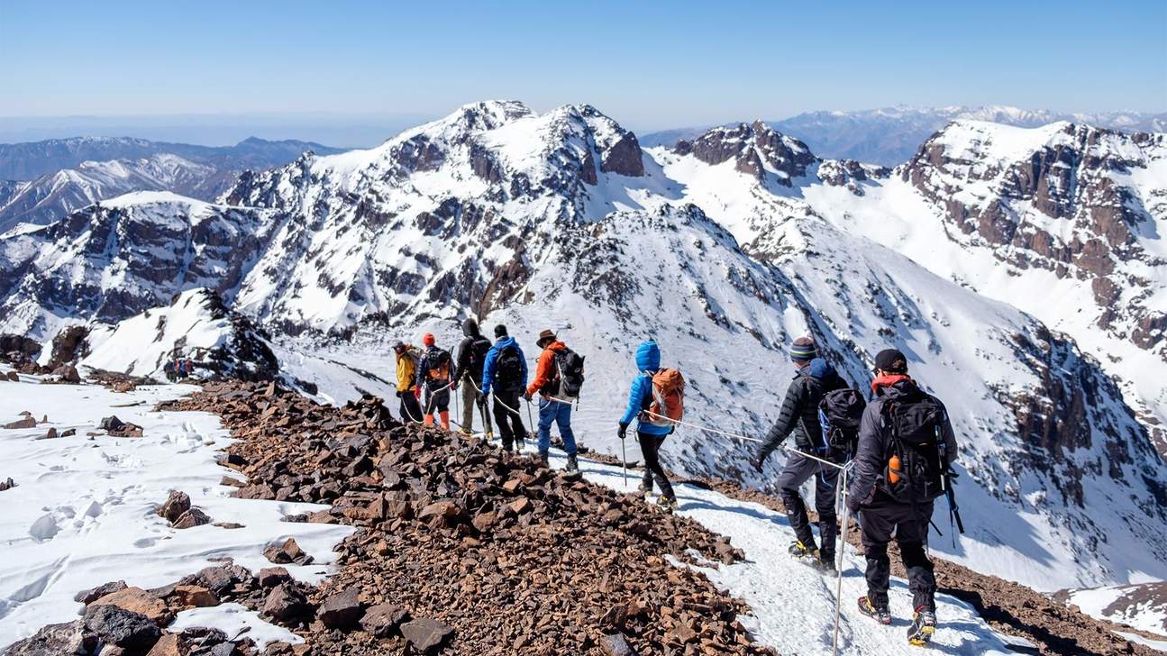 Tizi n'Toubkal Ridge