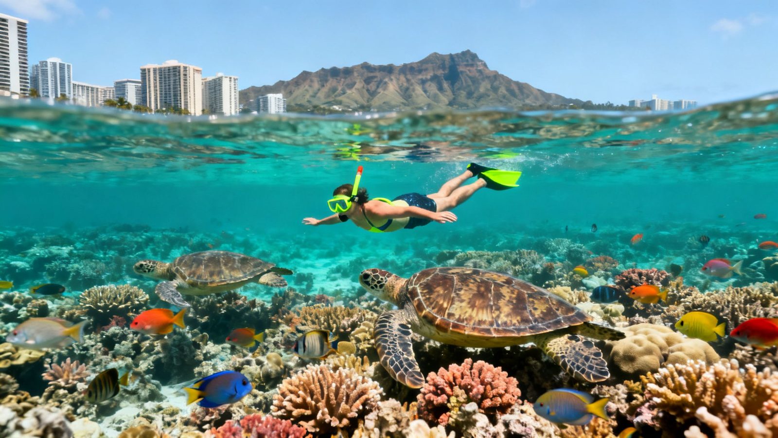 Waikiki Reef Scooter Zone