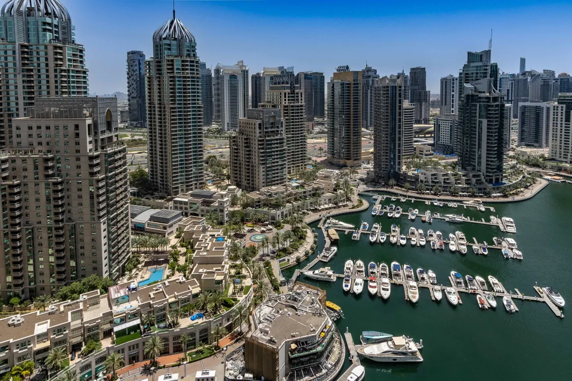 Dubai Marina Skyline