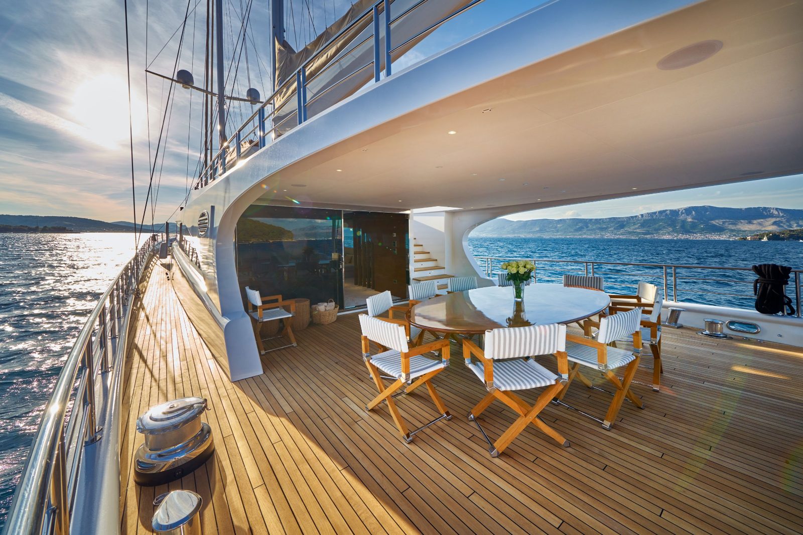 Aft Deck Rail