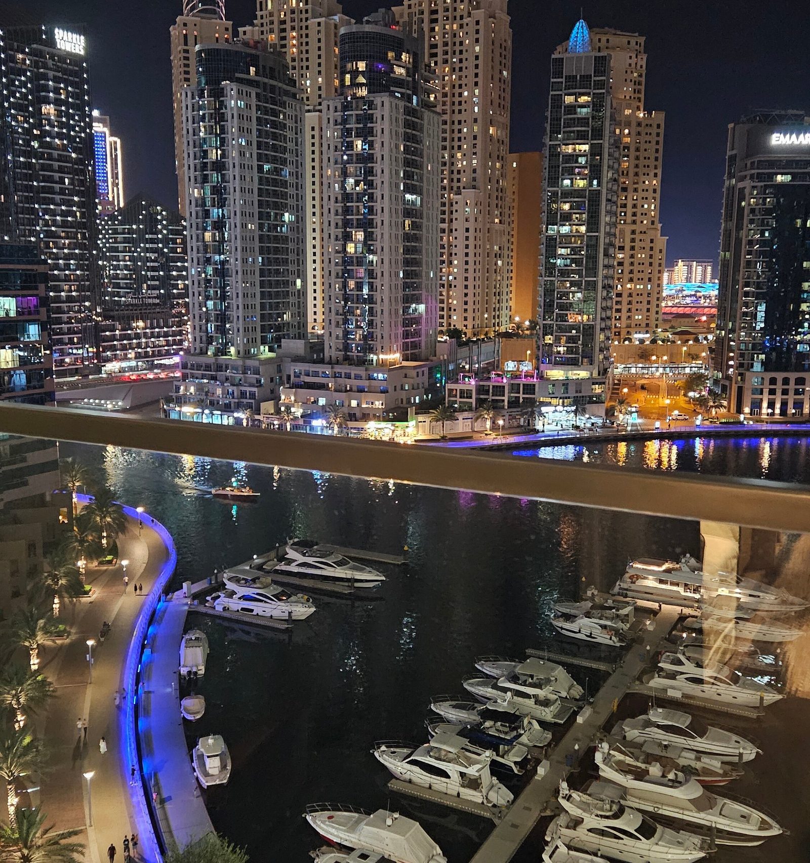 Dubai Marina Yacht Club Promenade