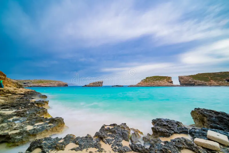 Anchoring at Blue Lagoon