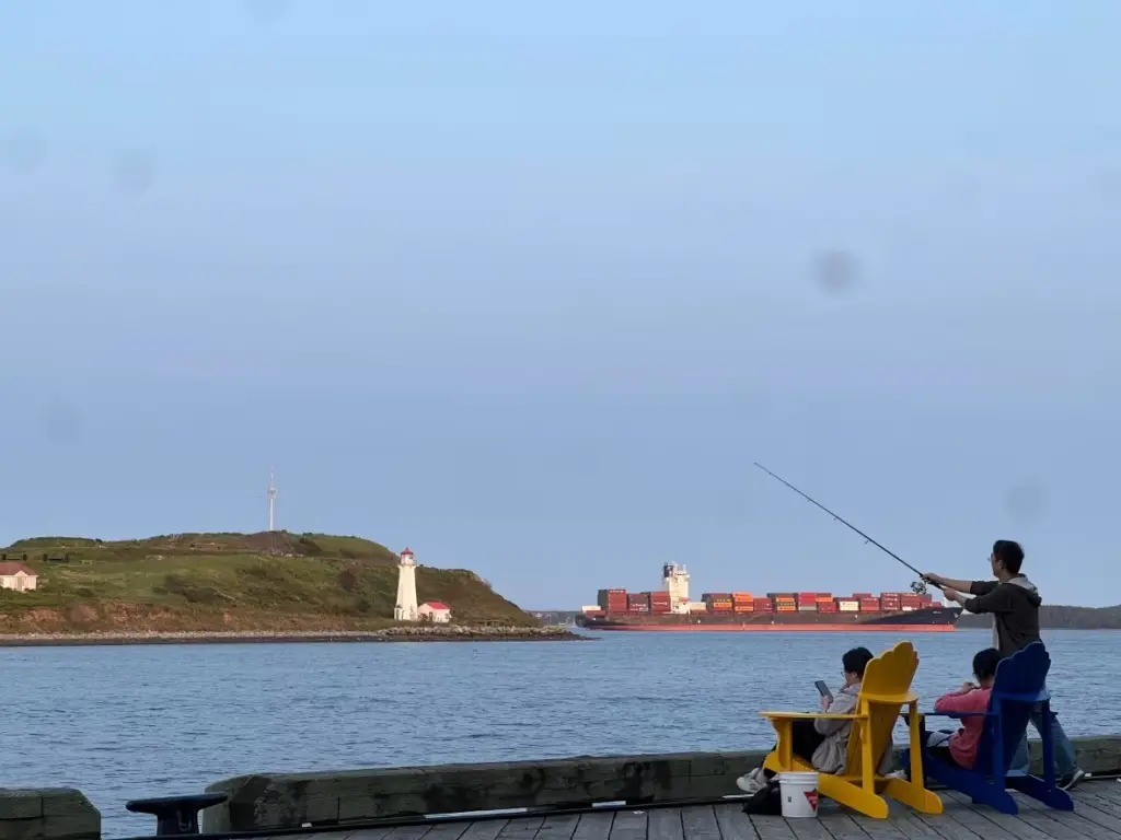 Halifax Fishing on the Harbour